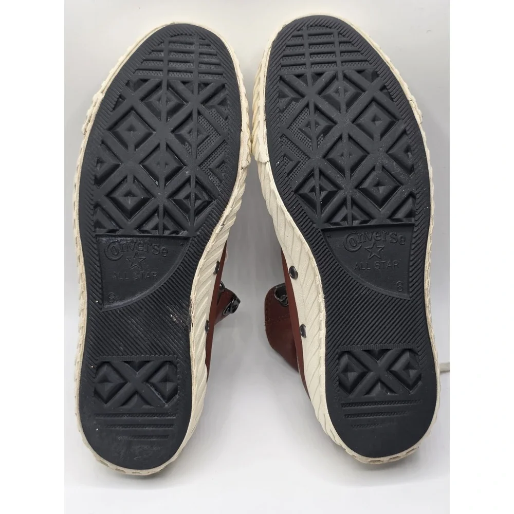 Converse Chuck 70 Bosey Hi Sneaker 168161C Brown Leather Mountain Mens Size 6 W8 - Picture 3 of 6